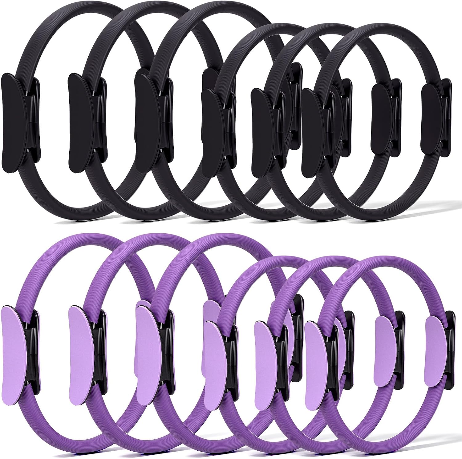Pilates Ring Circle - Conjunto de 12 Anéis de Pilates,