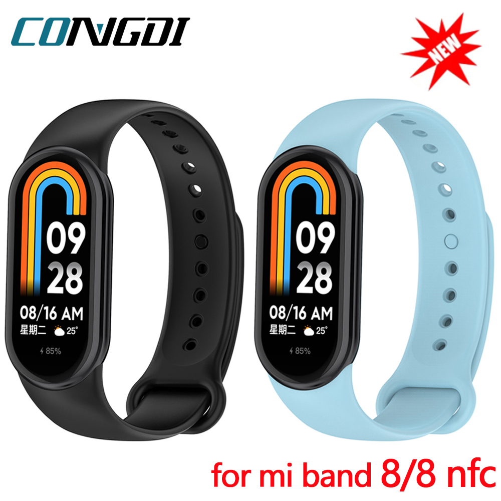Wrist Wraps Fitness - Silicone pulseira para xiaomi mi banda