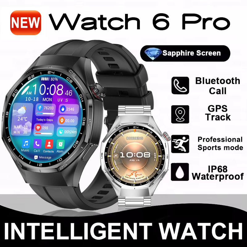 Wrist Wraps Fitness - Novo Smartwatch 6 Pro Versão Global