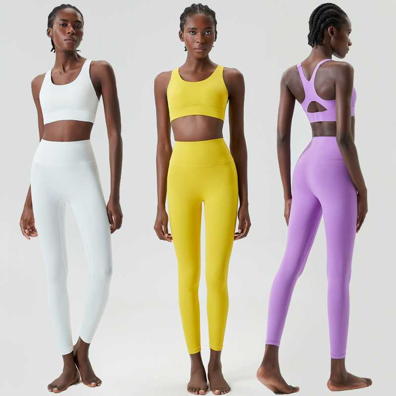 Yoga Fitness Kleidung - Conjunto de Fitness e Yoga Feminino