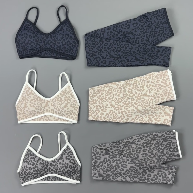 Yoga Fitness Kleidung - Conjunto de Yoga Feminino com 2