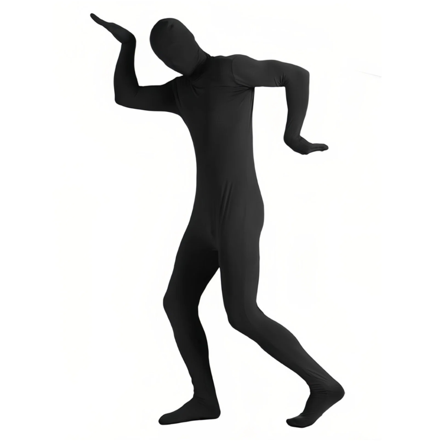 Yoga Fitness Wear - Macacão de Spandex Preto Unissex, Traje