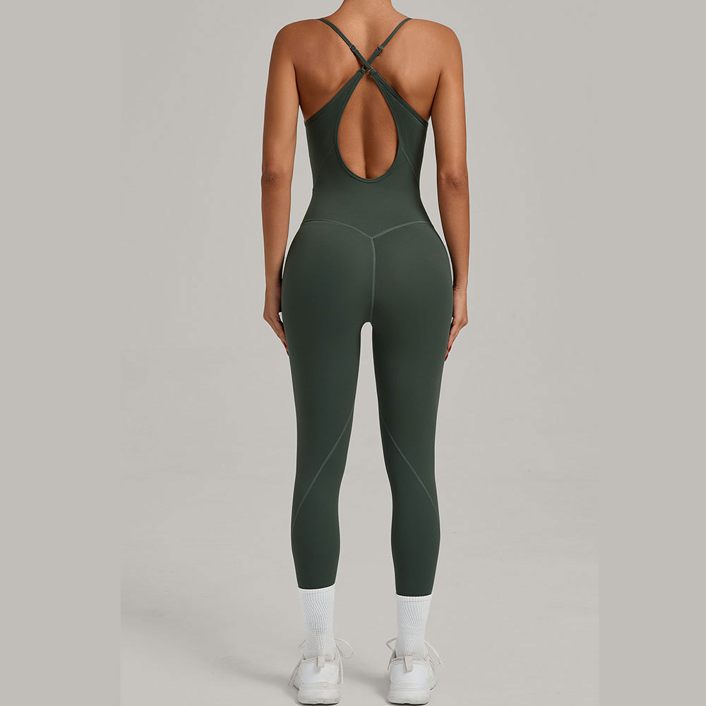 Yoga Fitness Kleidung - Juren macacão de fitness feminino agasalho