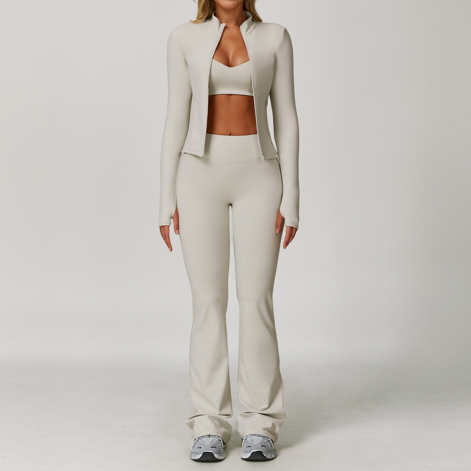 Conjunto de roupa esportiva se - Yoga Fitness Kleidung avaliação e preço