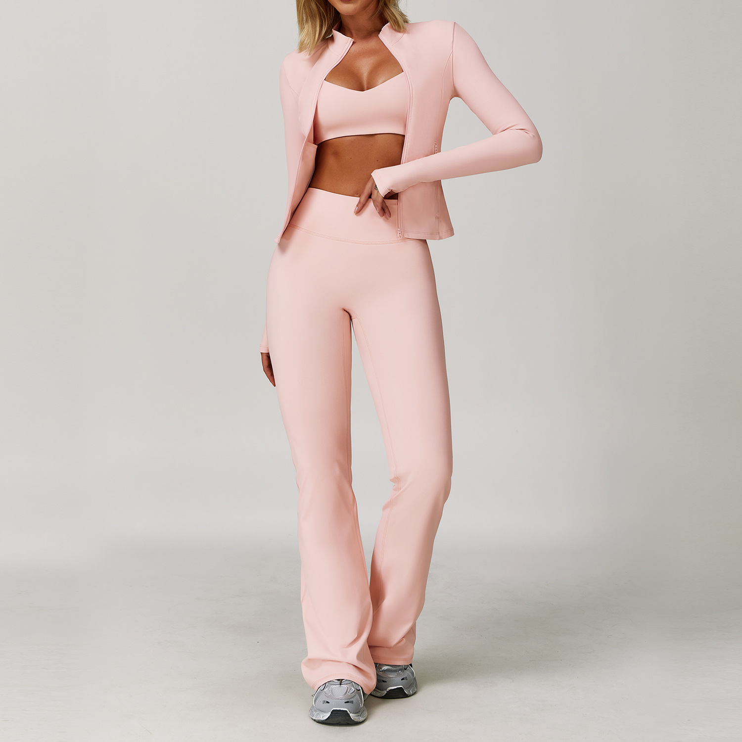 Conjunto de roupa esportiva se - Yoga Fitness Kleidung avaliação e preço