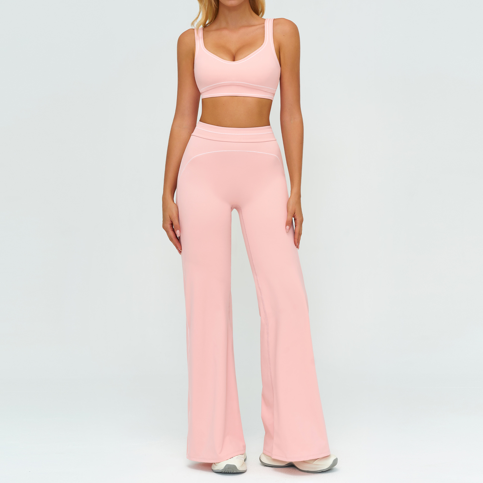 2 pçs conjunto de yoga ginásio - Yoga Fitness Kleidung avaliação e preço