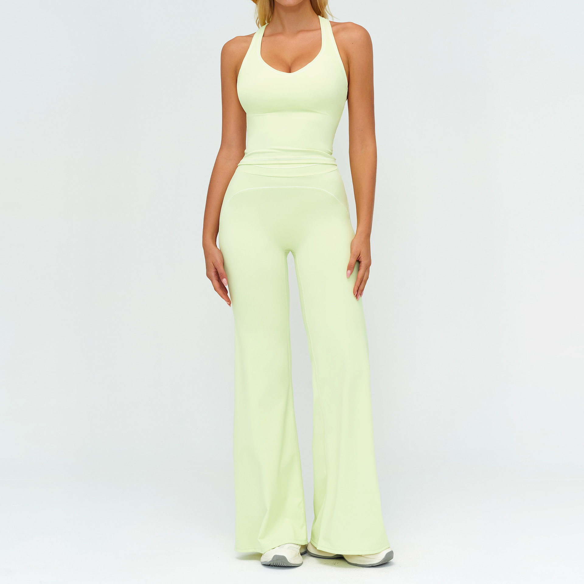 2 pçs terno de fitness feminin - Yoga Fitness Kleidung avaliação e preço
