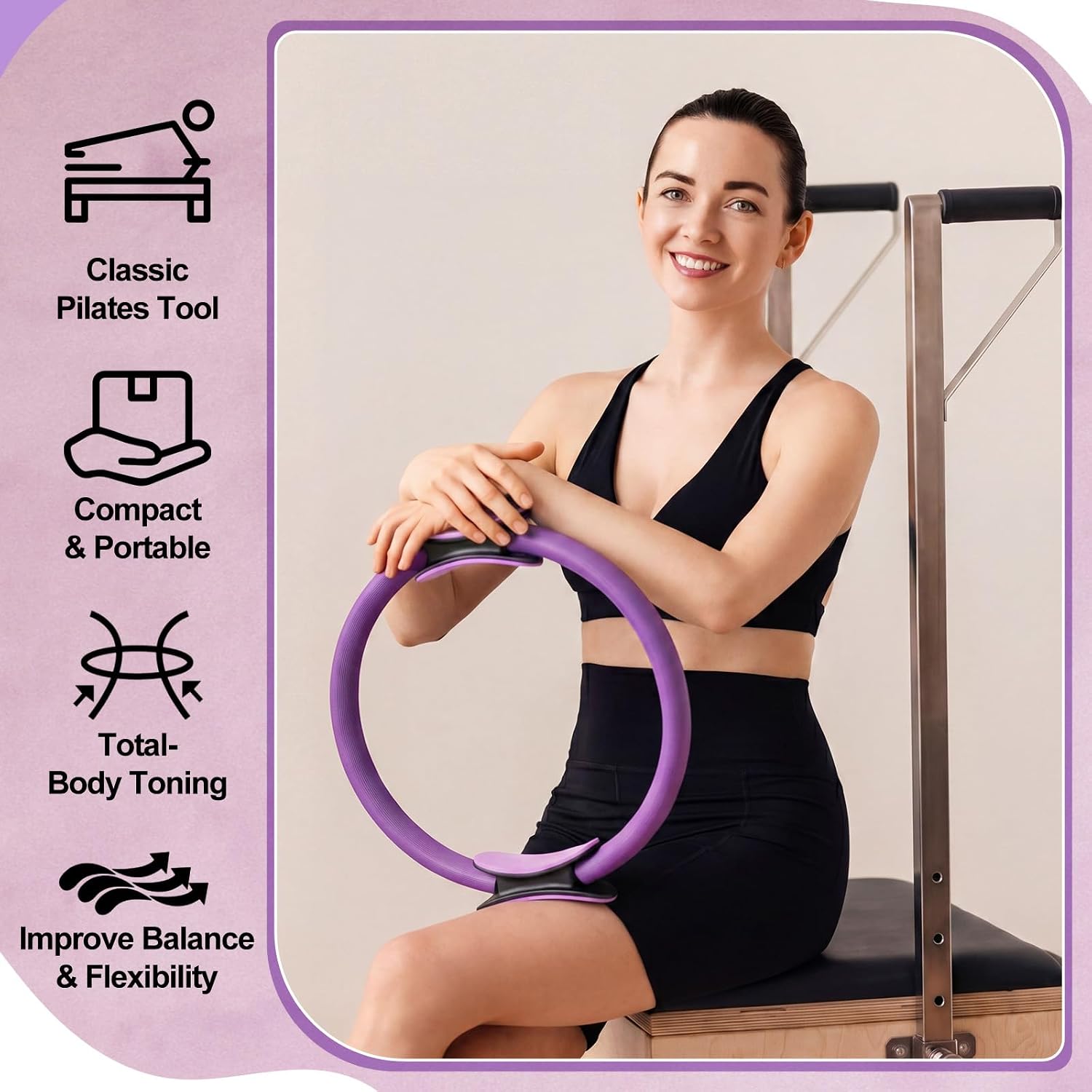 Conjunto de 12 Anéis de Pilate - Pilates Ring Circle avaliação e preço