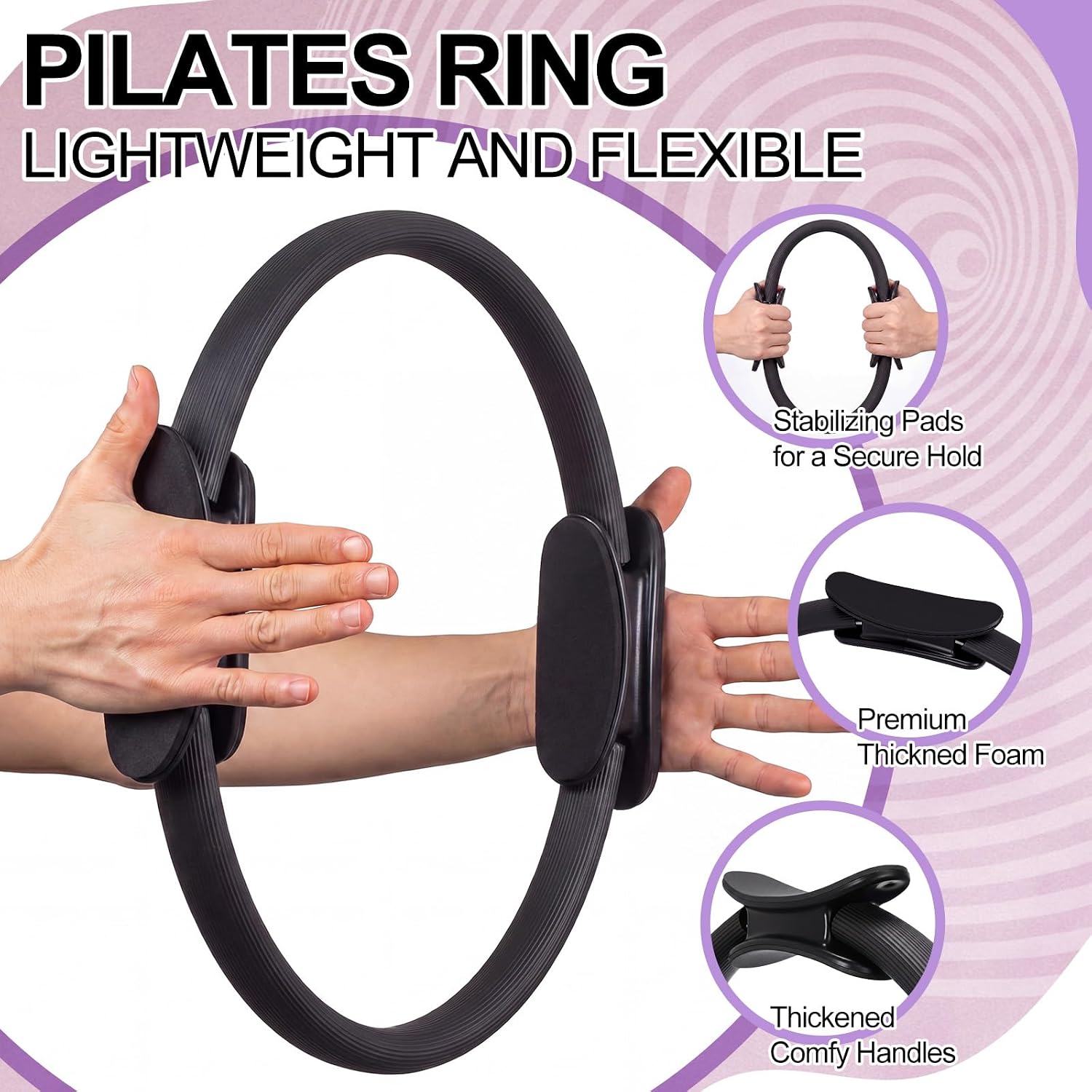 Conjunto de 12 Anéis de Pilate - Pilates Ring Circle avaliação e preço