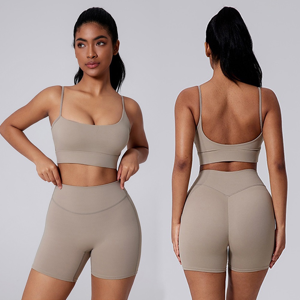 Conjunto de Yoga Amarelo Cloud - Yoga Fitness Kleidung avaliação e preço