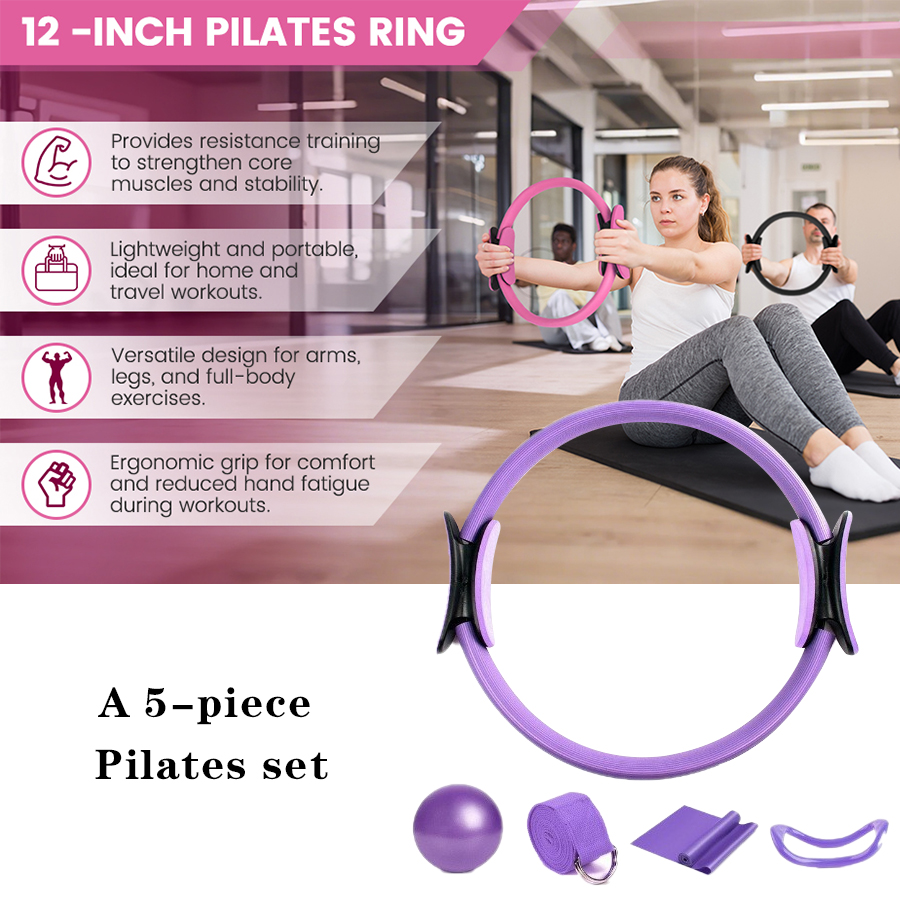 Logotipo personalizado 5 peças - Pilates Ring Circle avaliação e preço