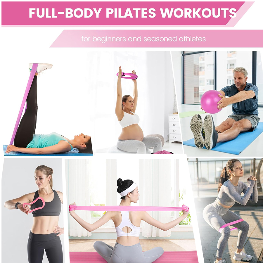 Logotipo personalizado 5 peças - Pilates Ring Circle avaliação e preço