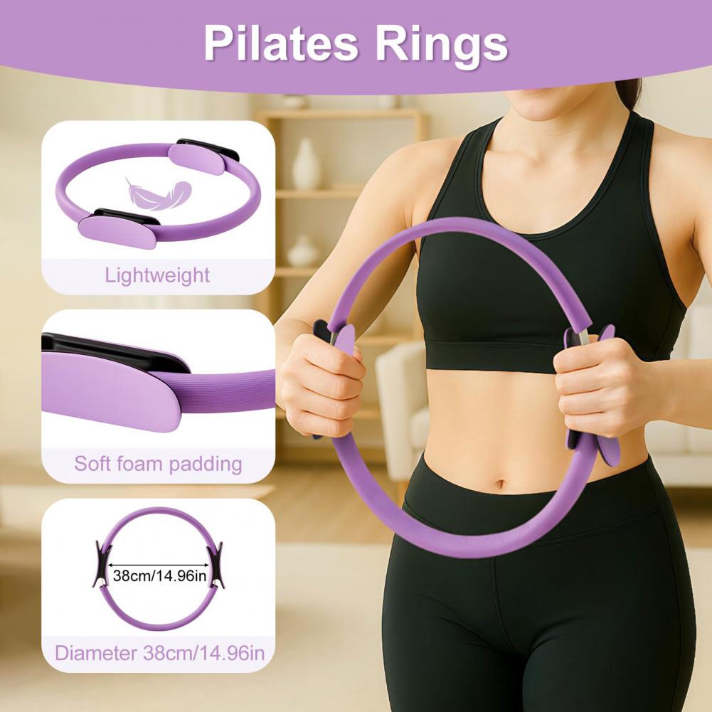 Mulheres yoga fitness anel cír - Pilates Ring Circle avaliação e preço