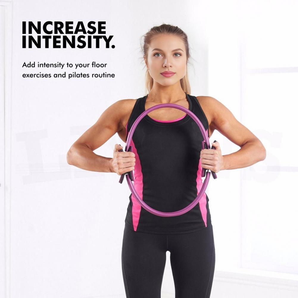 Mulheres yoga fitness anel cír - Pilates Ring Circle avaliação e preço