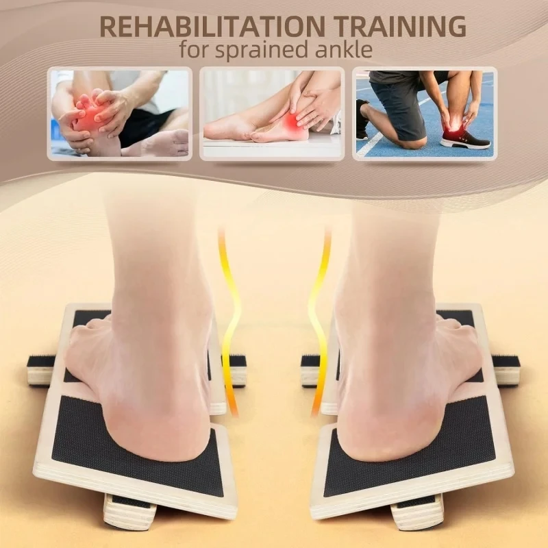Placa de equilíbrio de madeira - Ankle Weights avaliação e preço
