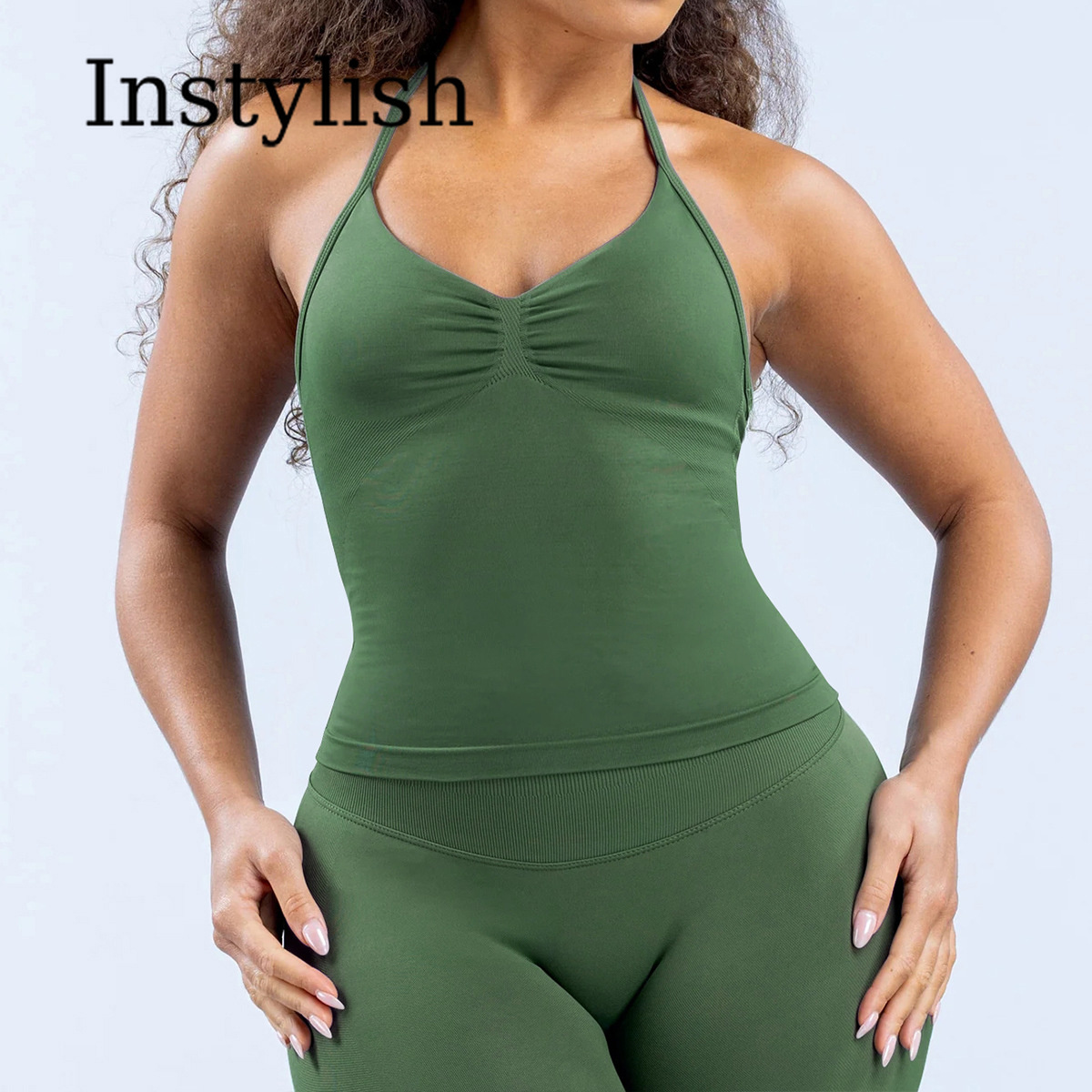 Conjunto de Yoga Sem Costura p - Yoga Fitness Women avaliação e preço