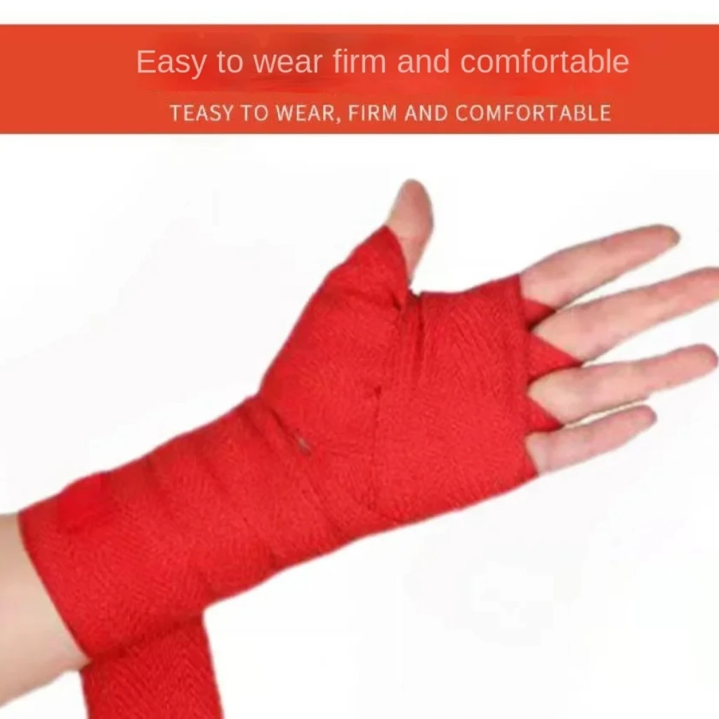 3/5m bandagem de boxe algodão  - Wrist Wraps Fitness avaliação e preço